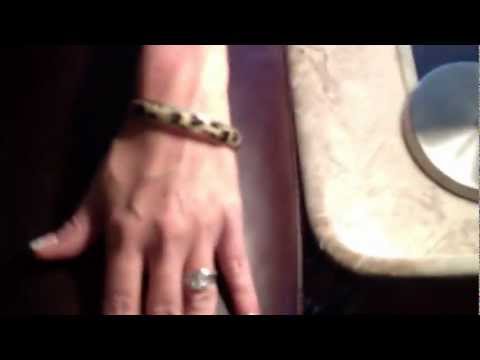 Animal Print Bangle Bracelet Gold   B742