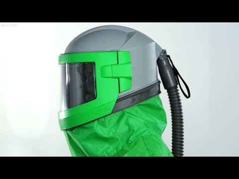 STRONGMAN Sand Blasting Hood  Industrial Safety Helmet for Sandblasting Protection