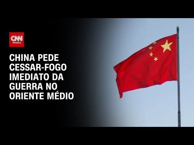 Guerra no Oriente Médio: China pede o cessar-fogo imediato do conflito | HORA H