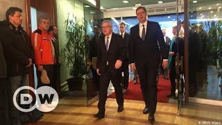 EU president Juncker on tour in the Balkans