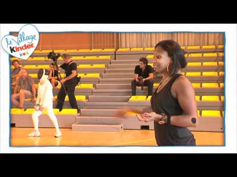 Une journée avec Laura Flessel   le 27 juillet 2010