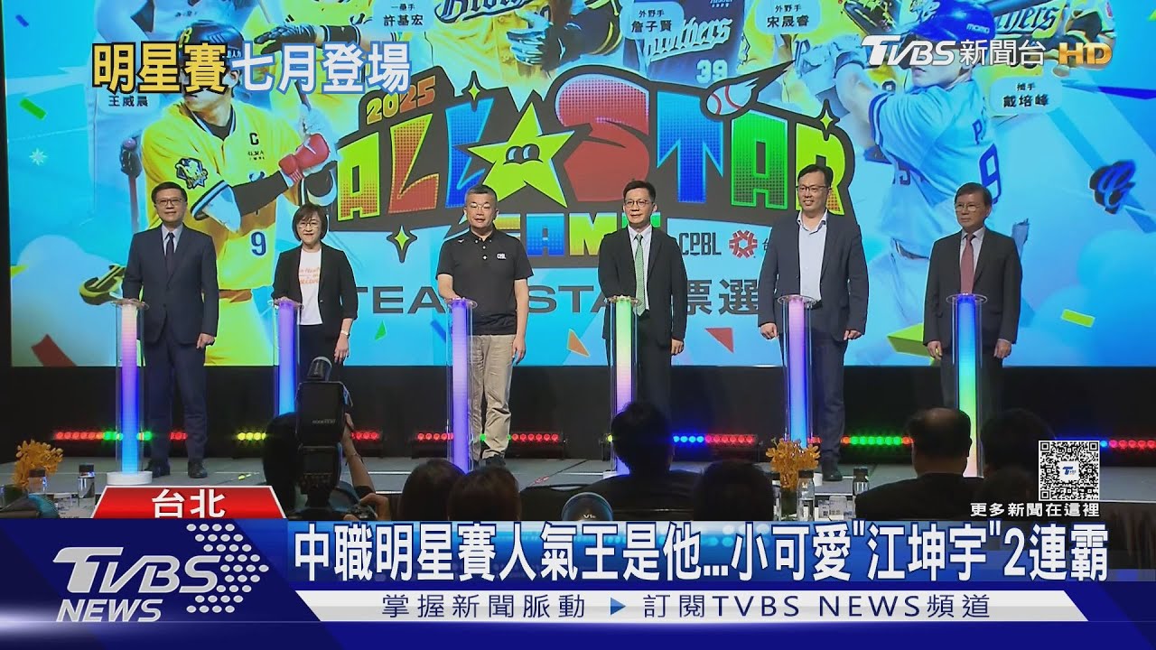江坤宇66萬票奪人氣王寶座!中信兄弟包辦7最高票
