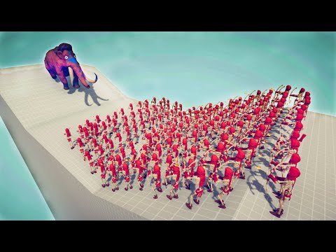 100 SKELETON ARCHER vs EVERY UNIT - Totally Accurate Battle Simulator TABS