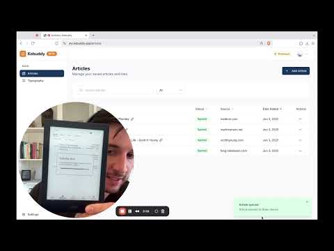 Kobuddy video preview