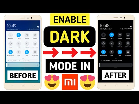 Enable Dark Mode On Any Xiaomi Devices !!