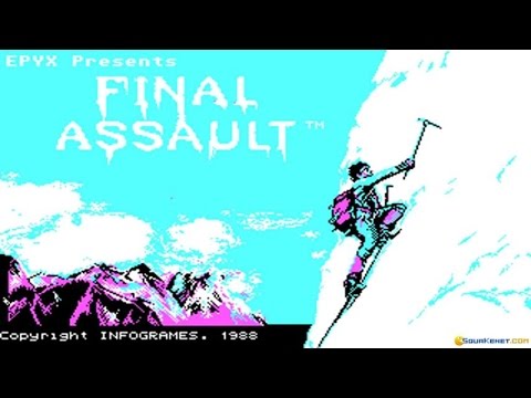 Final Assault gameplay (PC Game, 1987)
