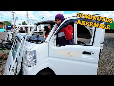SUZUKI MINIVAN DA17 IN JUST 30 MINUTES ASSEMBLE. GALING TALAGA NG MGA PINOY