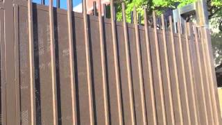 Commercial Gates & Fencing Project, Sunset Blvd., Los Angeles