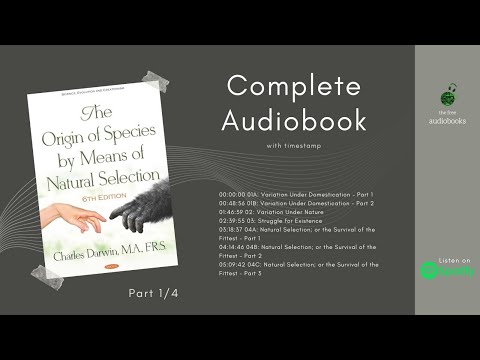 The Origin of Species by Charles Darwin Audiobook (Part 1/4)
