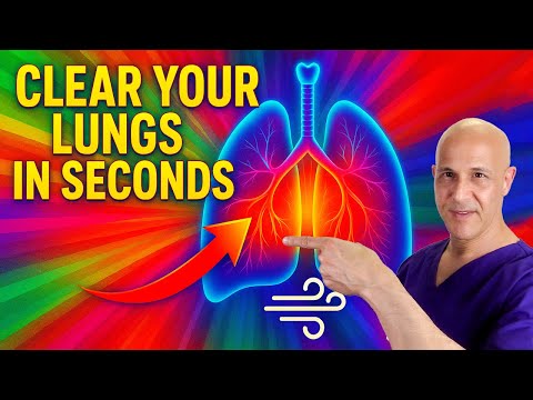 Clear Your Lungs in Seconds: 1 Powerful Breathing Trick!  Dr. Mandell