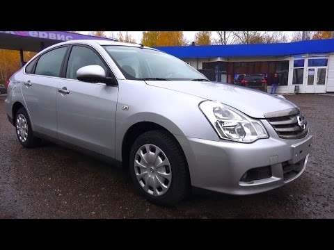 2014 Ниссан Альмера G15 Comfort. Обзор (интерьер, экстерьер, двигатель)