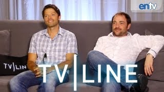 TVLine Interview - Misha Collins & Mark Sheppard