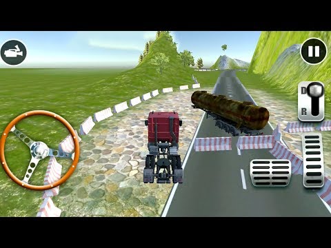 Offroad Oil Tanker Transport Truck Driver 2018   Android Gameplay FHD