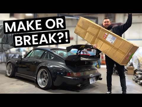 My Porsche gets a SUPER RARE Japanese PART!!