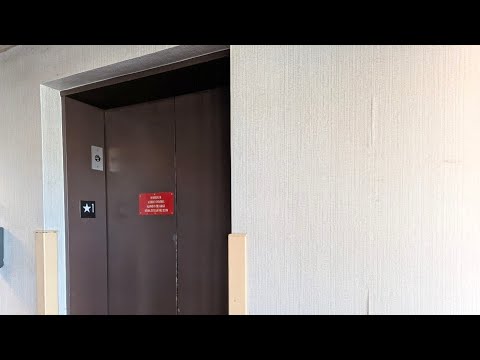 Modded OTIS Lexan Traction Elevator - Bally's Lake Tahoe Garage - Stateline Nevada