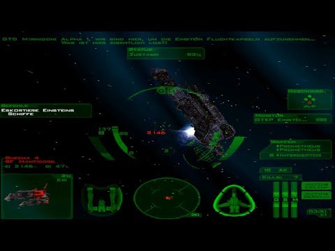 Conflict: Freespace: Silent Threat - Gameplay / Full Mission (deutsch / german)