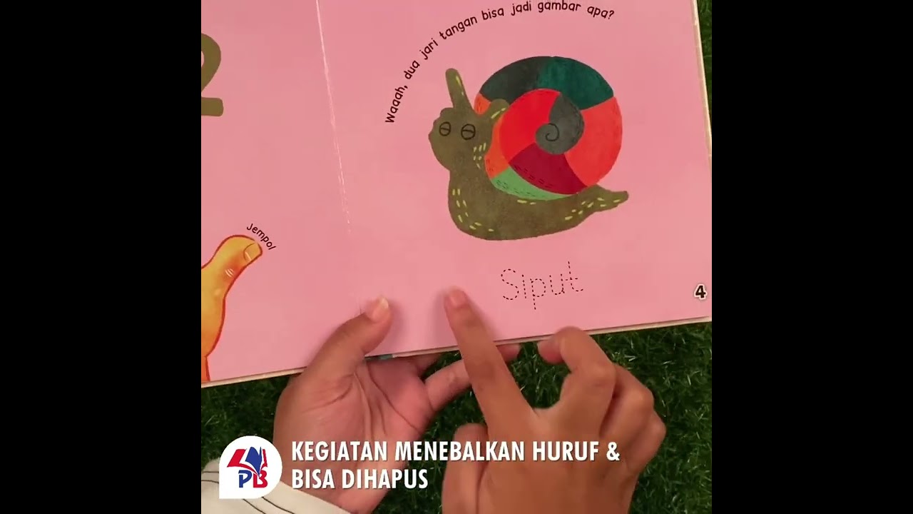 Buku Anak / Buku Belajar Anak : Ayo Mengenal Jari Belajar Berhitung dan Berimajinasi Mizan