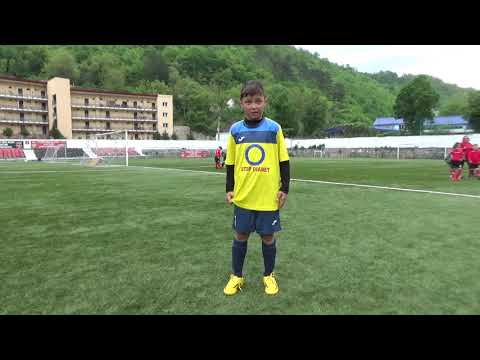 Primul interviu de fotbalist - juniori U 8 AJF Caras-Severin