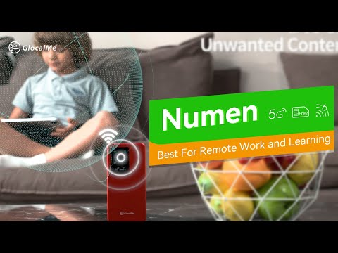 【GlocalMe】NUMEN: A 5G Mobile Hotspot for Remote Work and Learning