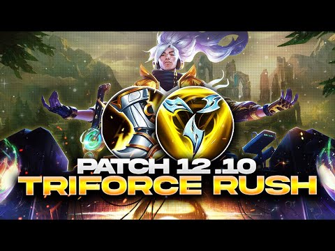PATCH 12.10 TRI-FORCE RUSH ON YASUO IS OP?! - League of Legends