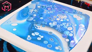 PUERTO RICO! Acrylic Pouring and Fluid Art for Therapy at Home