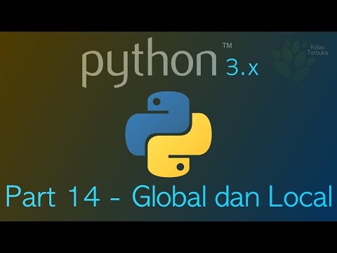 Belajar Python 14 scope global dan local