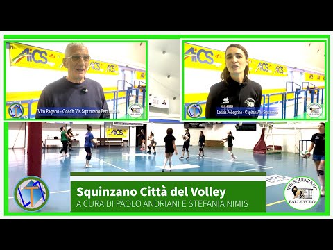 I^Puntata"Squinzano Città del Volley" Intervista a V.Pagano e L.Pellegrino. VIS SQUINZANO FEMMINILE
