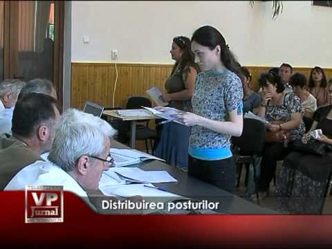 Distribuirea posturilor