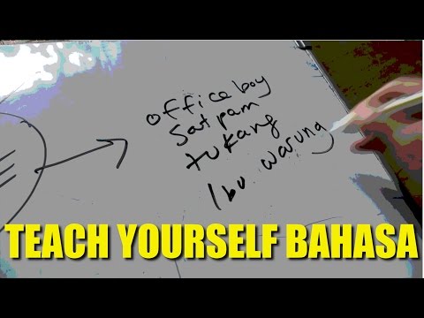 How I learned Bahasa Indonesia