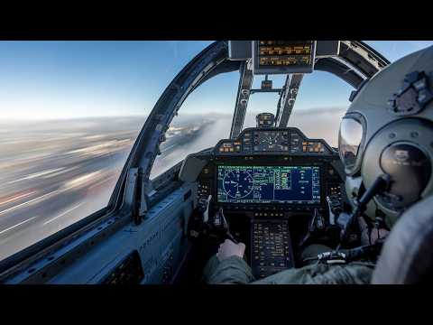 Inside a Supersonic Fighter Jet Cockpit, How it feels Like to Fly at Supersonic Speeds