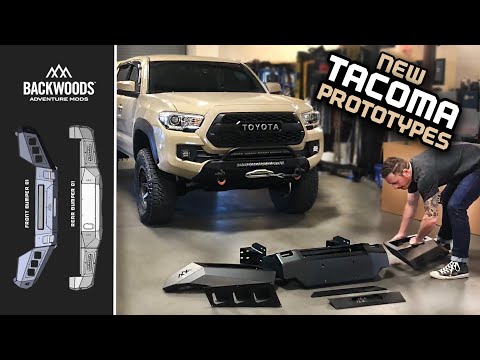 HELP ME DESIGN BUMPERS! Backwoods Overland Tacoma Prototypes – Install & Thoughts