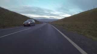 preview picture of video 'Downhill skating on a wet road - Goldkronach'