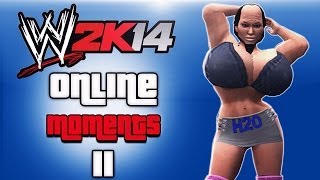 WWE 2K14 Triple Threat Female Cage match!