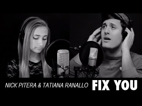 Coldplay - Fix You - Nick Pitera - Tatiana Ranallo - Dominic Pitera (piano cover)
