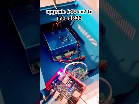 #upgrade #k40 #co2 to #mks #dlc32 #wifi #makerbase #costycnc