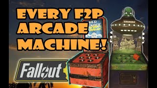[Fallout 76] Every F2P Arcade Machine! (As of June 2025)