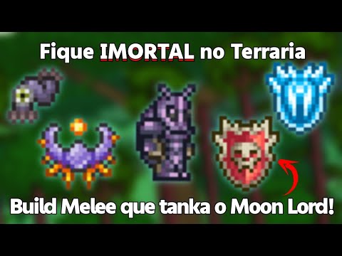 Essa build Melee no Terraria te deixa IMORTAL...