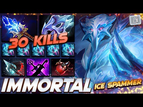 Ancient Apparition Ice Spammer Carry - Dota 2 Pro Gameplay [Watch & Learn]