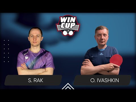 16:00 Serhii Rak - Oleksandr Ivashkin West 3 WIN CUP 12.06.2024 | Table Tennis WINCUP