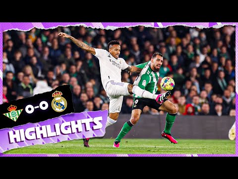 Real Betis 0-0 Real Madrid | HIGHLIGHTS | LaLiga 2022/23