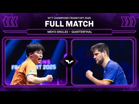 FULL MATCH | Sora Matsushima vs Dimitrij Ovtcharov | MS QF | #WTTFrankfurt 2025