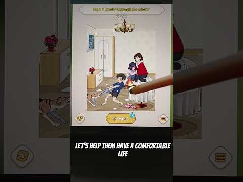 Brain Puzzle: Stray Family | Help a family through winter #winter #stray #poor #getrich #cute #fight