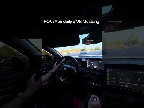 What it feels like to daily drive a 2024 Mustang GT #mustang #mustanggt #musclecar #s650mustang