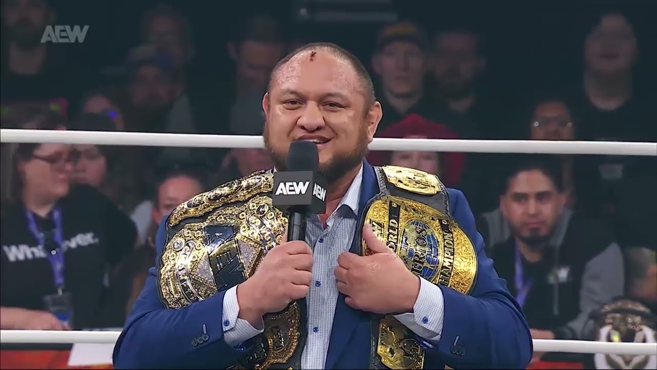 AEW Dynamite | Adam Page hace pareja con Swerve Strickland e interrumpen la celebración de Samoa Joe