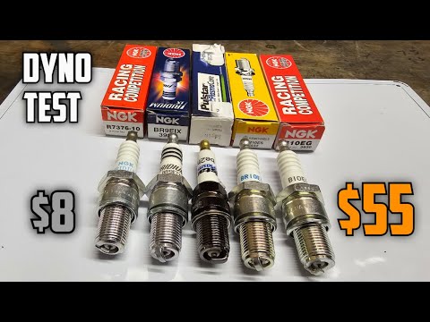 Do EXPENSIVE Spark Plugs Actually Make More Power?