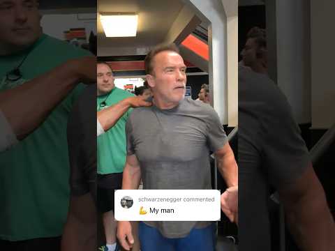 Arnold Schwarzenegger says Mike O’Hearn is the best