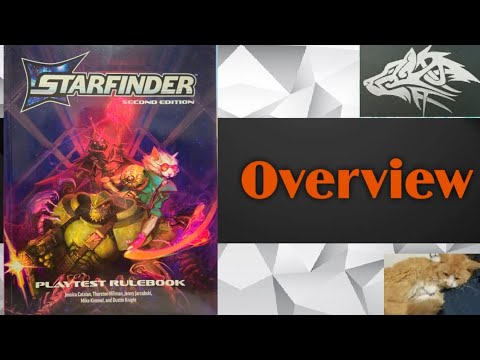 🚀 overview of Starfinder 2nd edition playtest core rulebook from Paizo Publishing inc ttrpg trpg rpg