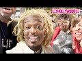 Lil Uzi Vert Drops His Purse In A Crowd Of Fans While Leaving The Pete Thomas Foundation Gala