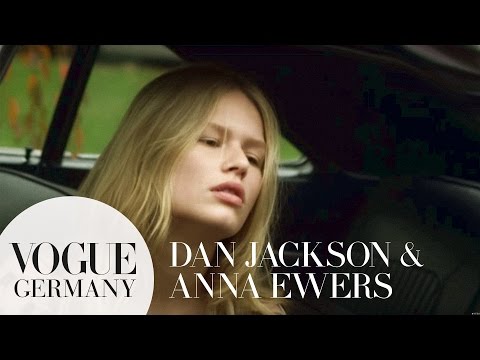 Dan Jackson fotografiert Model Anna Ewers | fashion making of  | VOGUE Behind the Scenes