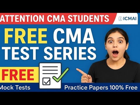 🚀 CMA Test Series 2025 | ICMAI Best FREE Mock Test Sites for Foundation, Inter & Final | ICMAI MCQ